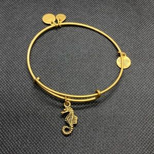 Alex and Ani Bracelet Bronze Seahorse
